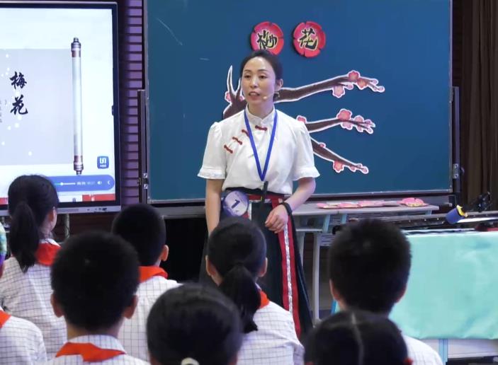 付朝敏，《梅花》，五年級(jí)下冊(cè)，第五單元，人教版